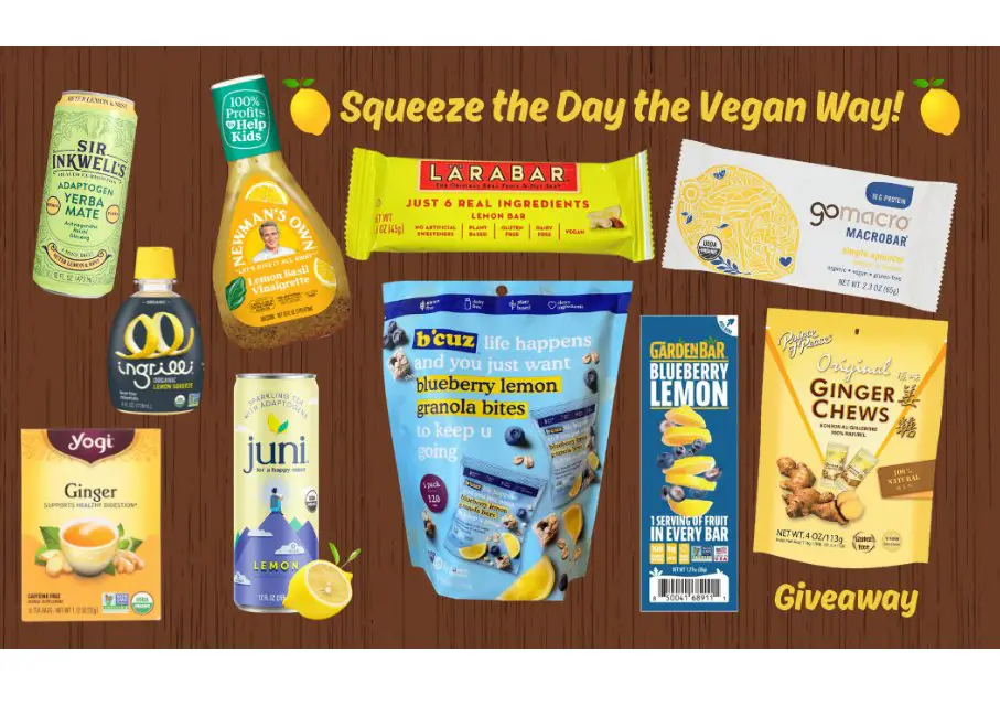 Veganshowoff.com Squeeze The Day The Vegan Way Giveaway - Win Vegan Products