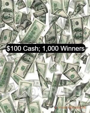 Venmo April Showers Sweepstakes - $100 Cash, 1000 Winners