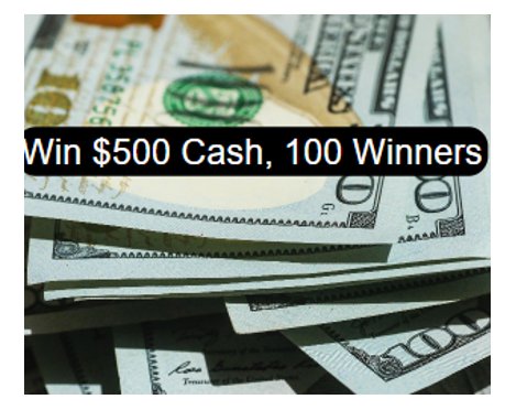 Venmo “Teen” Back to School Sweepstakes - $500 Cash, 100 Winners