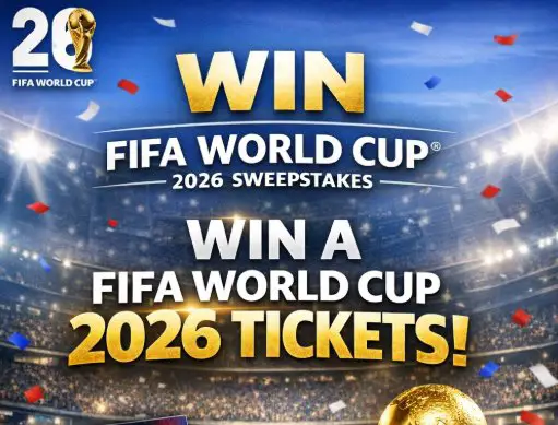 Verizon FIFA Sweepstakes - Win FIFA World Cup 2026 Tickets (25 Winners)