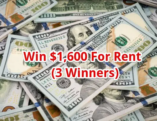 Verizon “Free Rent” Sweepstakes - Win $1,600 For Rent (3 Winners)