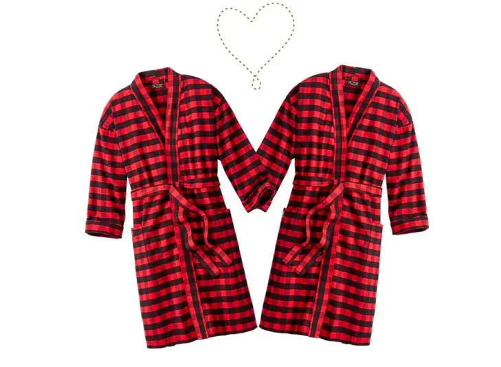 Vermont Flannel 2025 Valentine’s Day Giveaway - Win A Pair Of Flannel Bathrobes