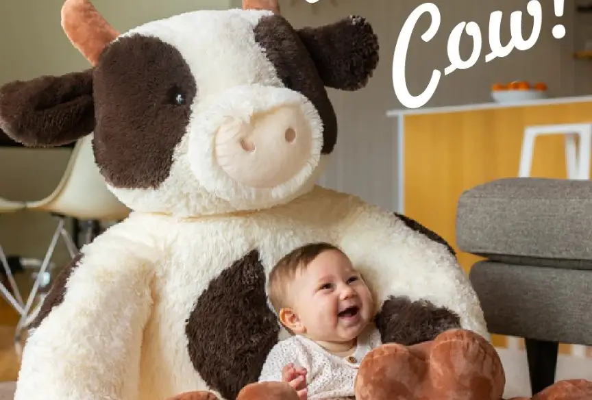 Vermont Teddy Bear 4ft Cow Giveaway