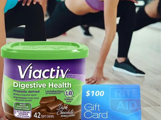 Viactiv $100 Rite Aid Gift Card! Sweepstakes