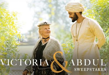Victoria & Abdul Sweepstakes