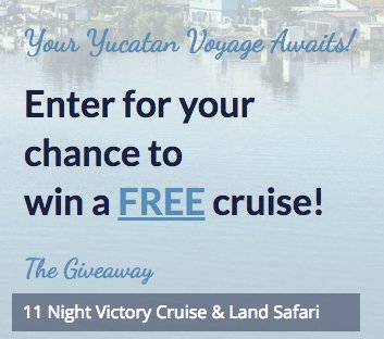 Victory Cruise Line Sweepstakes
