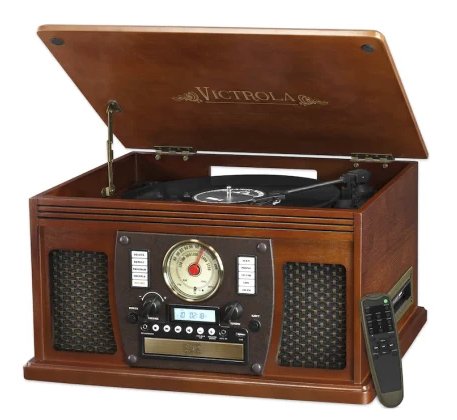 Victrola 8-in-1 Bluetooth Record Player Giveaway