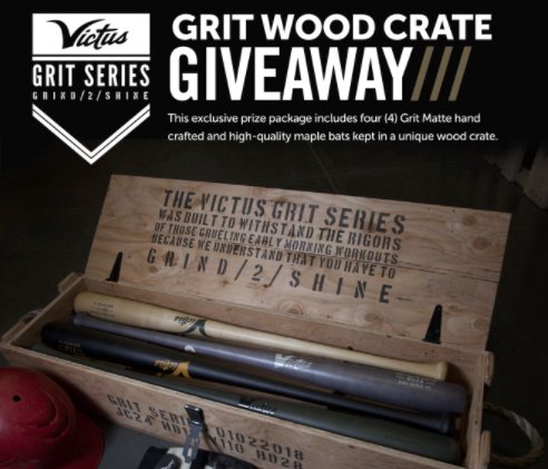 Victus Wood Crate Giveaway