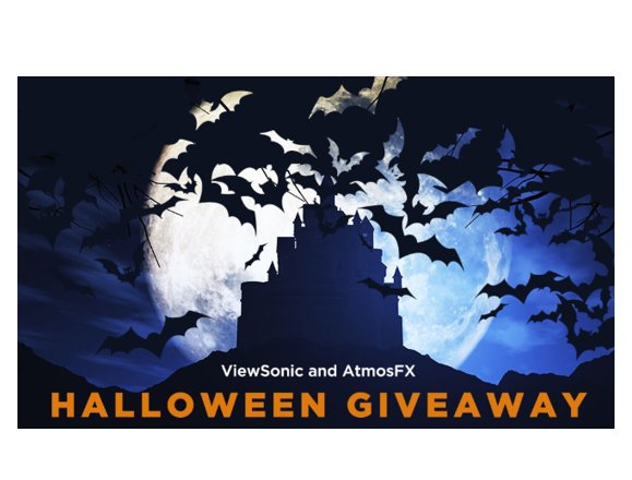 ViewSonic Halloween Sweepstakes - Projector, 12 AtmosFX Halloween decorations & More Up for Grabs