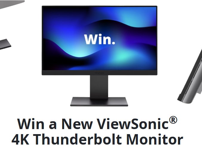 ViewSonic Mac Monitor Sweepstakes - Win A $720 Monitor That Works For All Systems
