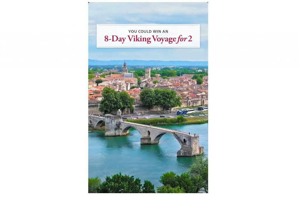 Viking Cruises - Q4 2026 "2027 8-Day Journey” Sweepstakes - Win A Cruise For Two