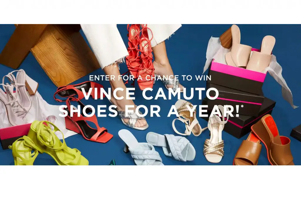 Vince Camuto Shoes Giveaway - Win Vince Camuto Shoes For A Year