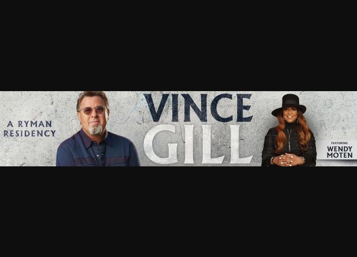Vince Gill Live At The Ryman Giveaway - Win A $2,000 Nashville Trip For 2 To A Vince Gill Concert