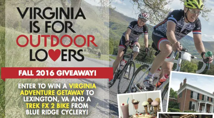 Virginia Adventure Fresh Getaway Sweep!