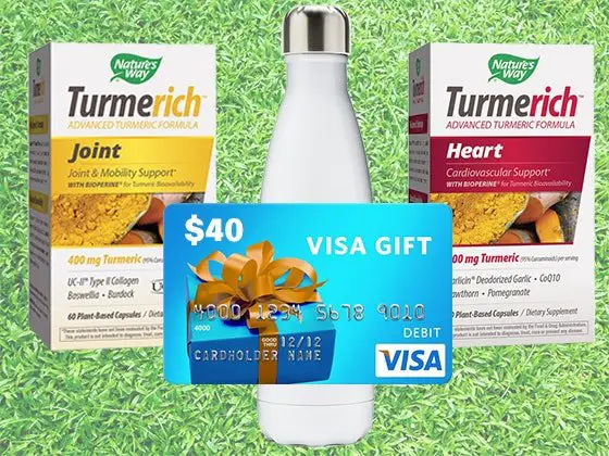 Visa Gift Card + Nature's Way Healthy Lifestyle Package Sweepstakes