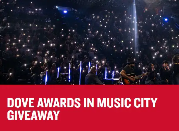 Visit Music City Dove Awards Giveaway - Win a Trip for 2 to the 57th Annual GMA Dove Awards