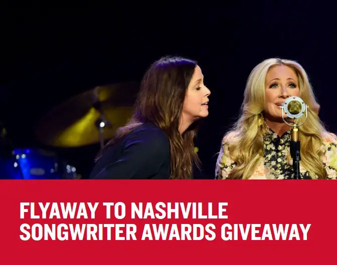 Visit Music City Flyaway to Nashville Songwriter Awards Giveaway - Win a Trip for 2 to the Nashville Songwriter Awards