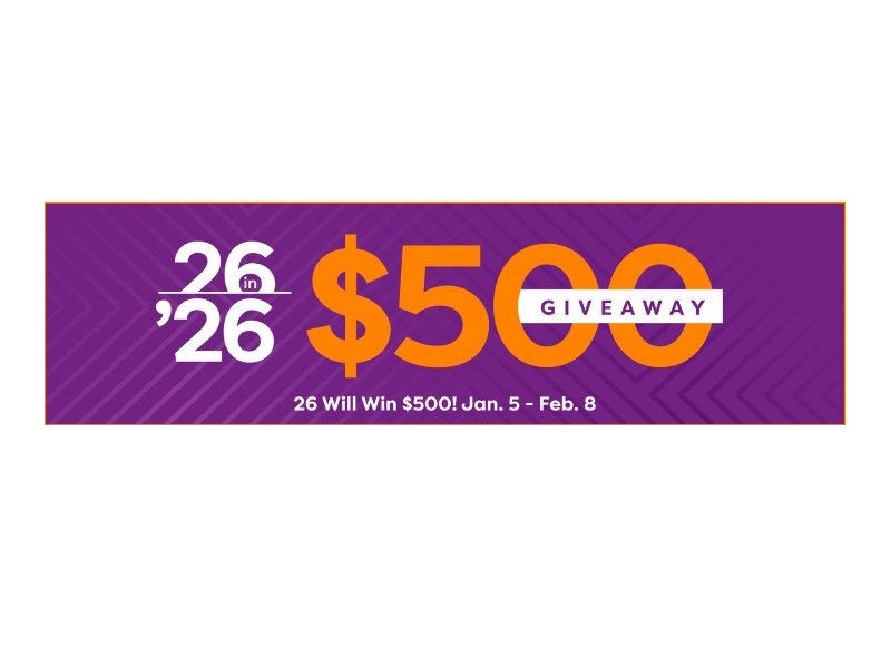 Vitalant 26 In ’26 Giveaway - Win Rewards Points Worth $500