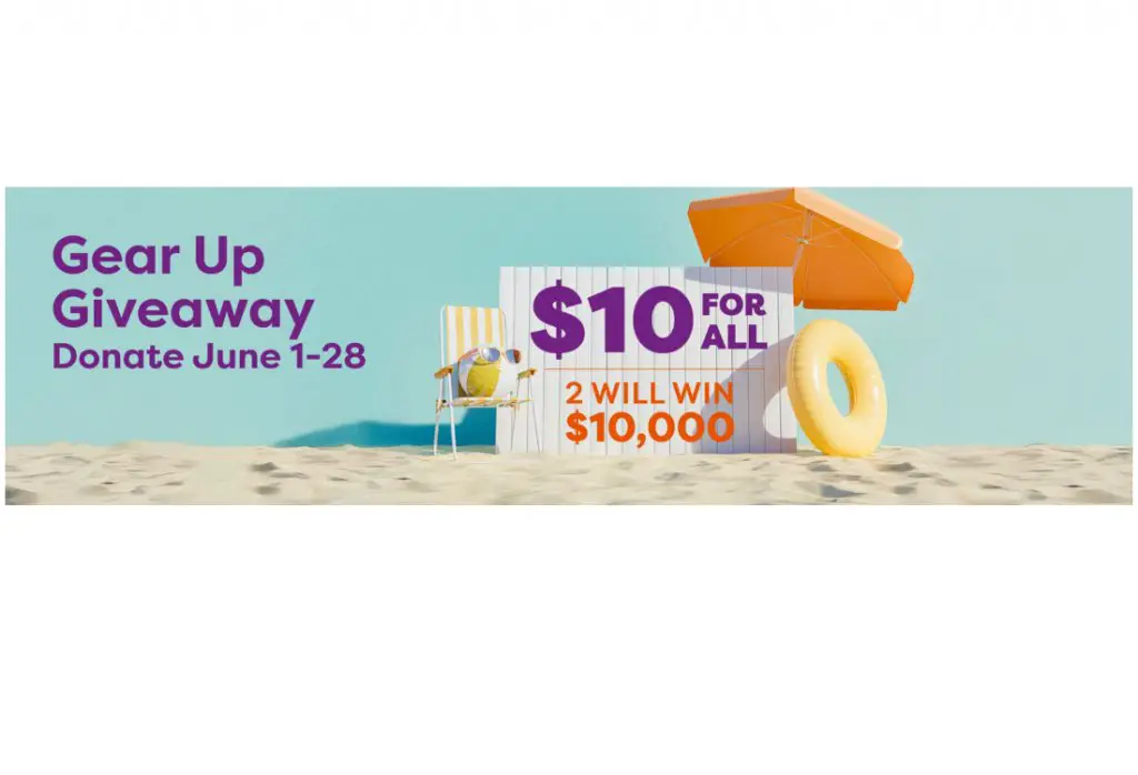 Vitalant Gear Up For Summer Giveaway - Win $10,000 (2 Winners)