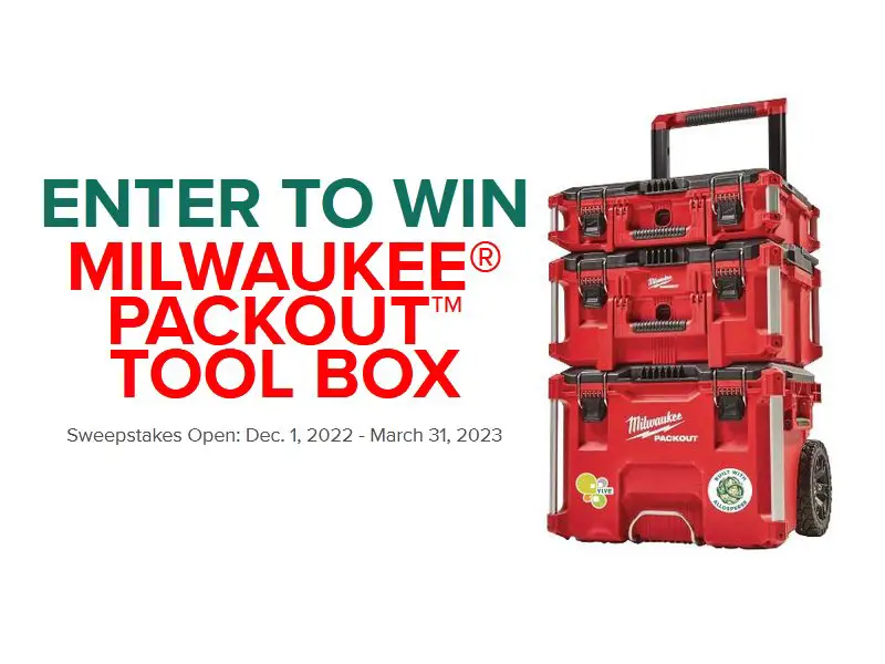 Vive Crop Protection National Tool Box Sweepstakes - Win A Milwaukee Modular Tool Box System