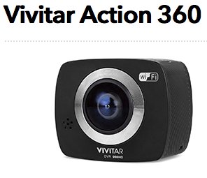 Vivitar Action 360 Camera Giveaway