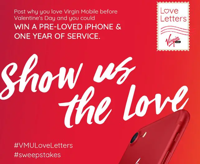 VMU Love Letters Sweepstakes