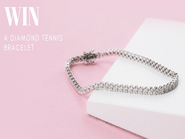 Von Treskow Diamond Tennis Bracelet Giveaway  - Win A $3,690 Diamond Bracelet