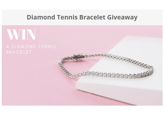 Von Treskow Diamond Tennis Bracelet Giveaway - Win a Diamond Tennis Bracelet