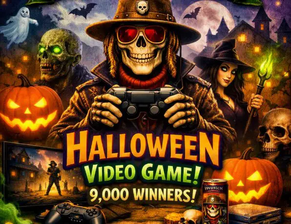 Voodoo Ranger Halloween Sweepstakes - Halloween Video Game; 9,000 Winners