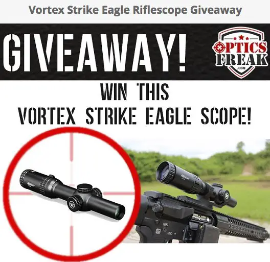Vortex Strike Eagle Scope Sweepstakes