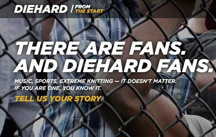 Vote for Your Favorite DieHard Fan!