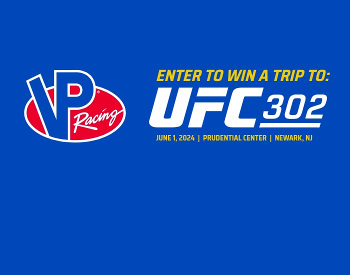 VP Racing UFC 302 Sweepstakes - Win A Trip For 2 To UFC 302