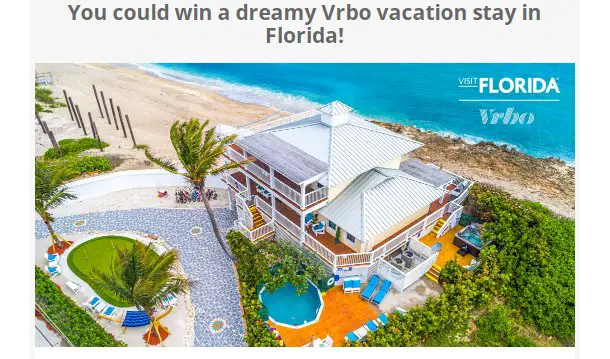 VRBO Florida Sunshine Giveaway - Enter To Win A $5,000 Stay In A Sunny Florida Vacation Villa