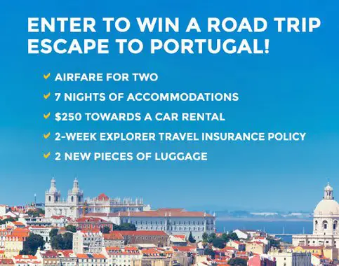 Vroom! Win a Road Trip Retreat to Portugal!