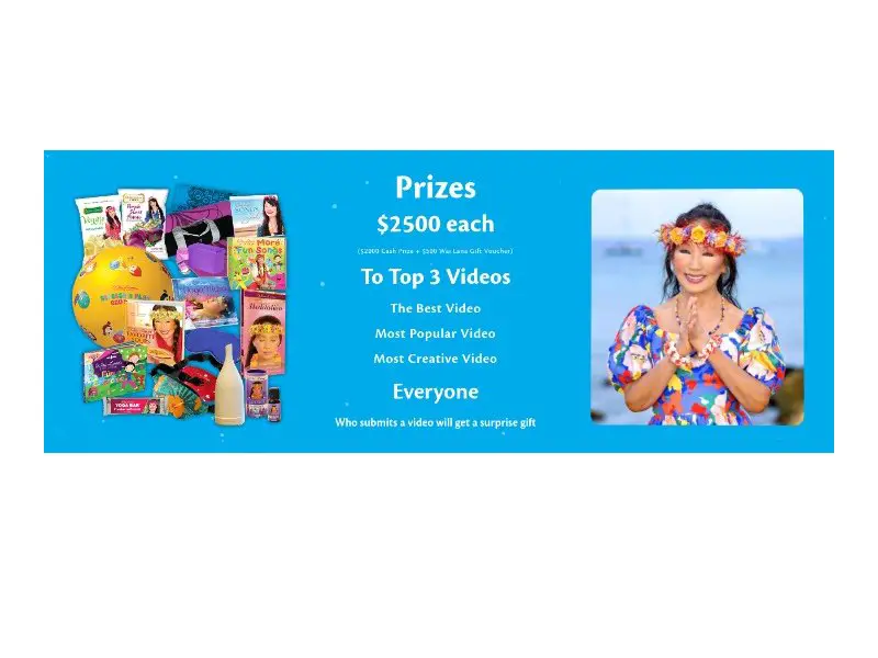 Wai Lana Namaste Video Contest 2025 - Win A Wai Lana Gift Card & $2,000