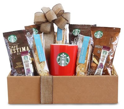 Wake Up and Win a Starbucks Coffee Morning Gift Box!