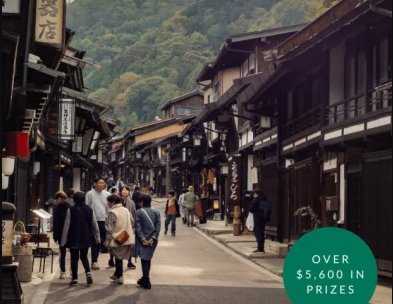 Walk Japan Footsteps Through Ancient Japan Giveaway - Win a Guided Walking Tour through Ancient Japan