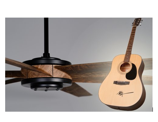 Walker Hayes & MacroAir Biggest Fan Sweepstakes - Win a Signed Guitar & a Ceiling Fan