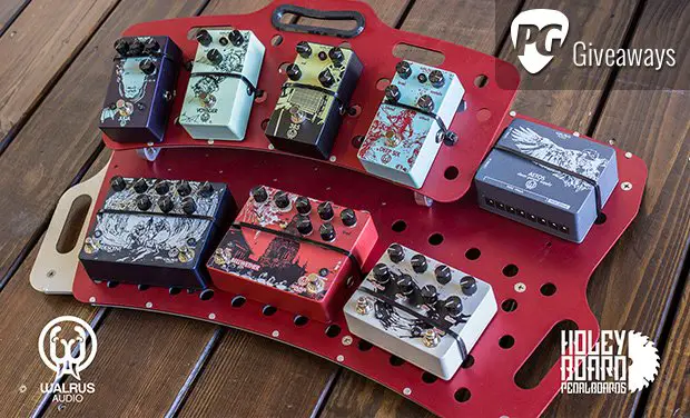 Walrus Audio and Holeyboard Pedalboards Giveaway!