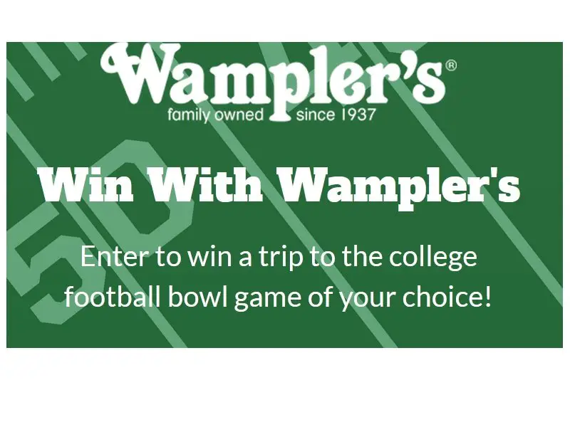 Wampler's Sweepstakes - Win Tickets to a College Football Bowl Game and More