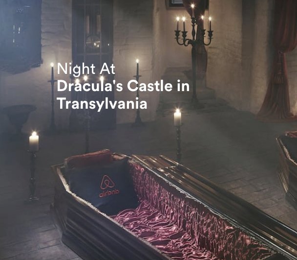 Want a Free Night at Dracula's Castle in Transylvania?
