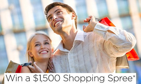 Want to Win a $1500 Shopping Spree? Then Enter Now!