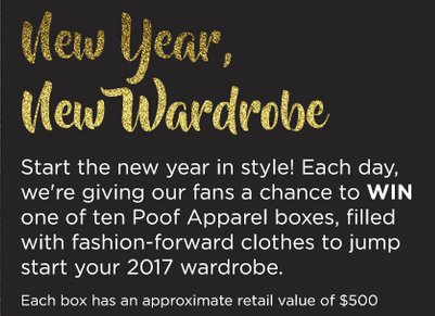 Wardrobe Box Giveaway