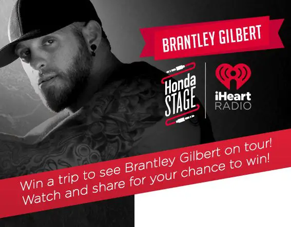Watch And Share For A Chance To See Brantley Gilbert