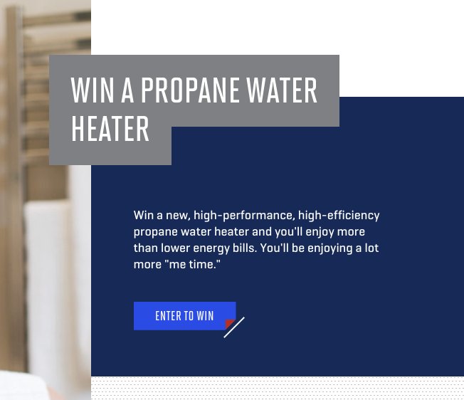Water Heater Giveaway