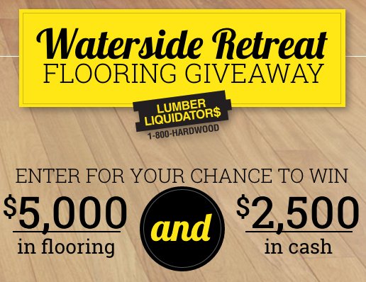 Waterside Retreat Flooring Giveaway