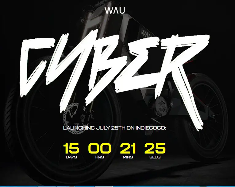 WAU Cyber Bike Giveaway – Win A WAU Cyber Bike