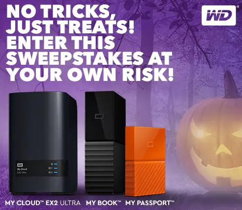 WD 2017 Halloween Giveaway