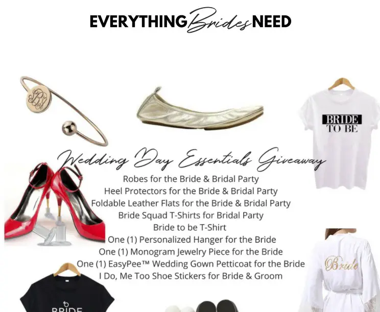 Wedding Day Essentials Giveaway