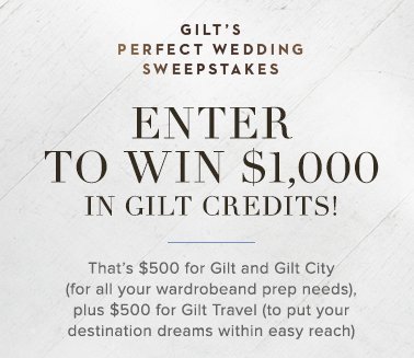 Wedding Guest Sweepstakes